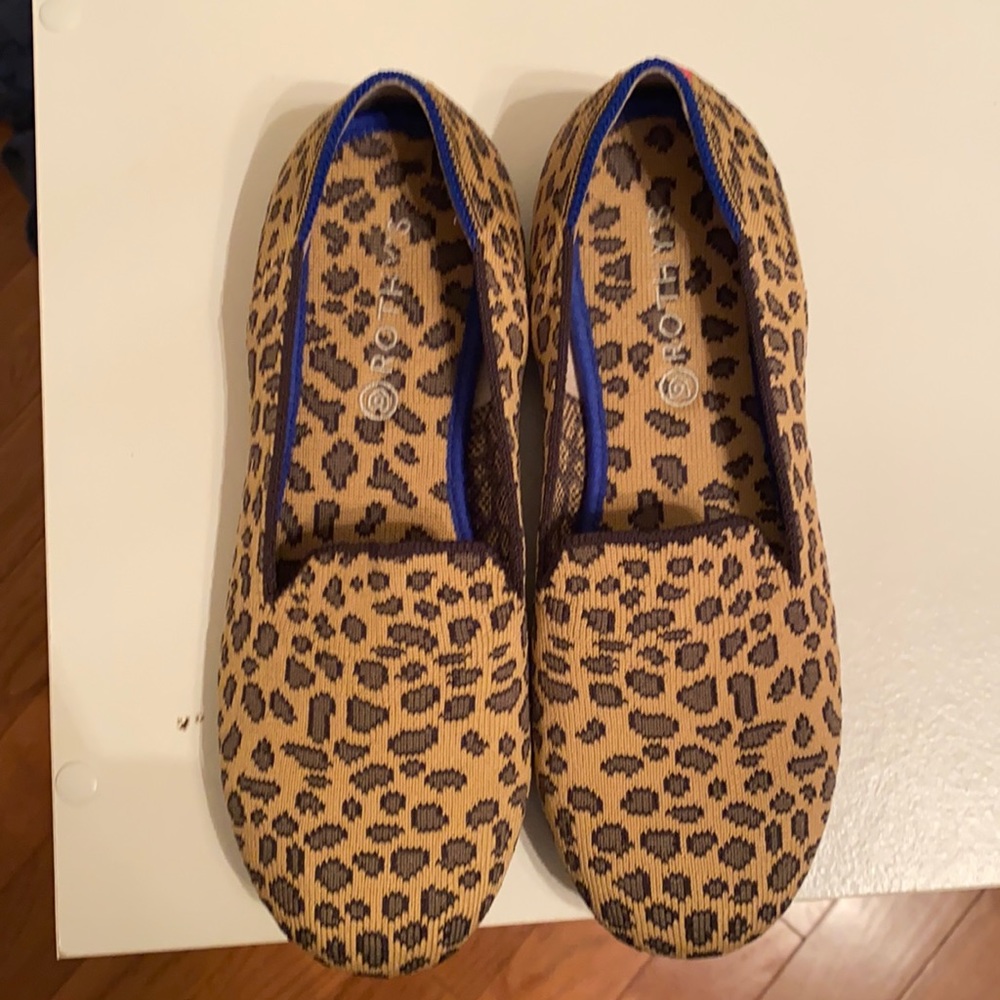 Rothy’s Leopard Slip On